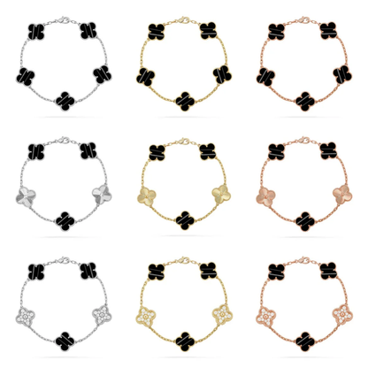 [⭐Shinejoy] CLOVER 5 MOTIF PULSAR STONE BRACELET COLLECTION