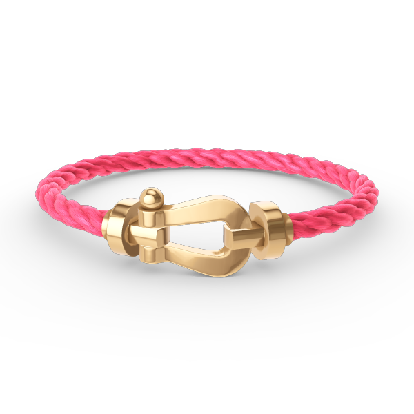 [⭐Shinejoy]FORCE LARGE HORSESHOE NO DIAMOND BRACELET GOLD