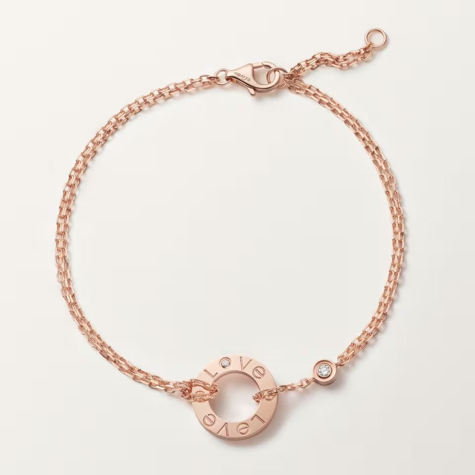 [⭐Shinejoy]LOVE BRACELET 2 DIAMOND