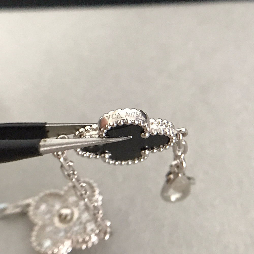 [⭐Shinejoy] CLOVER 5 MOTIF ONYXS BRACELET COLLECTION