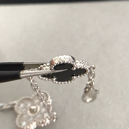 [⭐Shinejoy] CLOVER 5 MOTIF ONYXS BRACELET COLLECTION