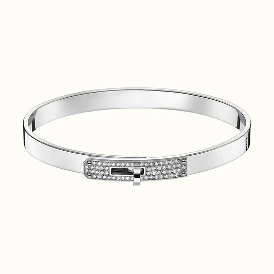 [⭐Shinejoy]KELLY SILVER DIAMOND BRACELET