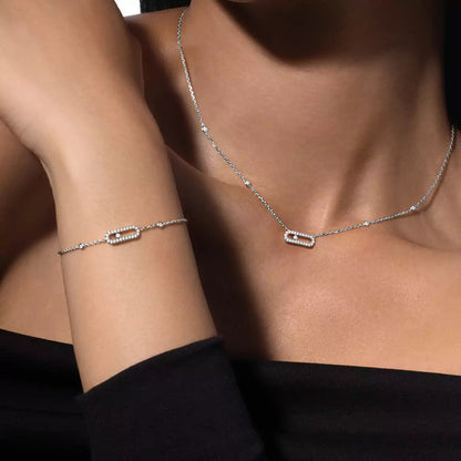 [⭐Shinejoy]Move Uno Necklace