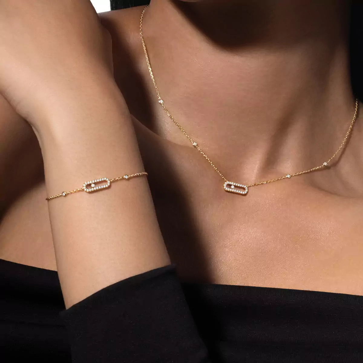 [⭐Shinejoy]Move Uno Necklace