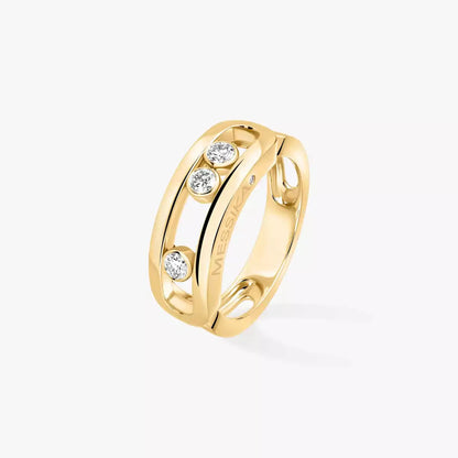 [⭐Shinejoy] MoveGold Diamond Ring