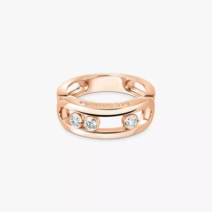 [⭐Shinejoy] MoveGold Diamond Ring
