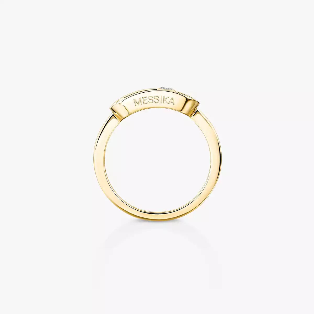 [⭐Shinejoy]Move Uno Diamond Ring in Gold