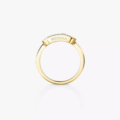 [⭐Shinejoy]Move Uno Diamond Ring in Gold
