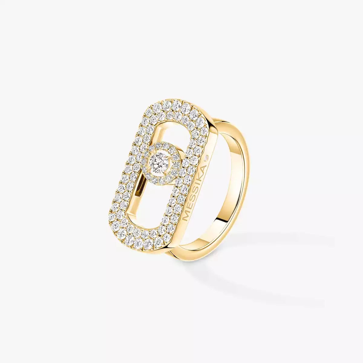 [⭐Shinejoy]So Move Pave_-Set Diamond Ring