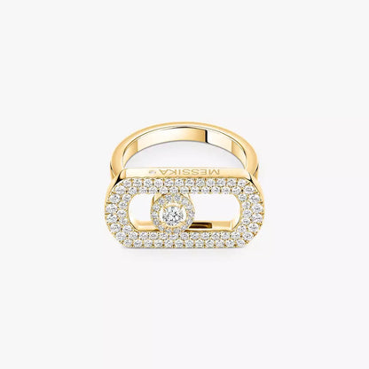 [⭐Shinejoy]So Move Pave_-Set Diamond Ring