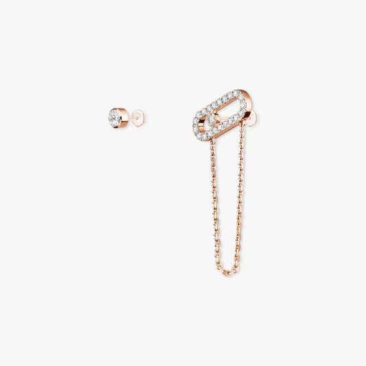 [⭐Shinejoy]Move Uno Diamond Earrings