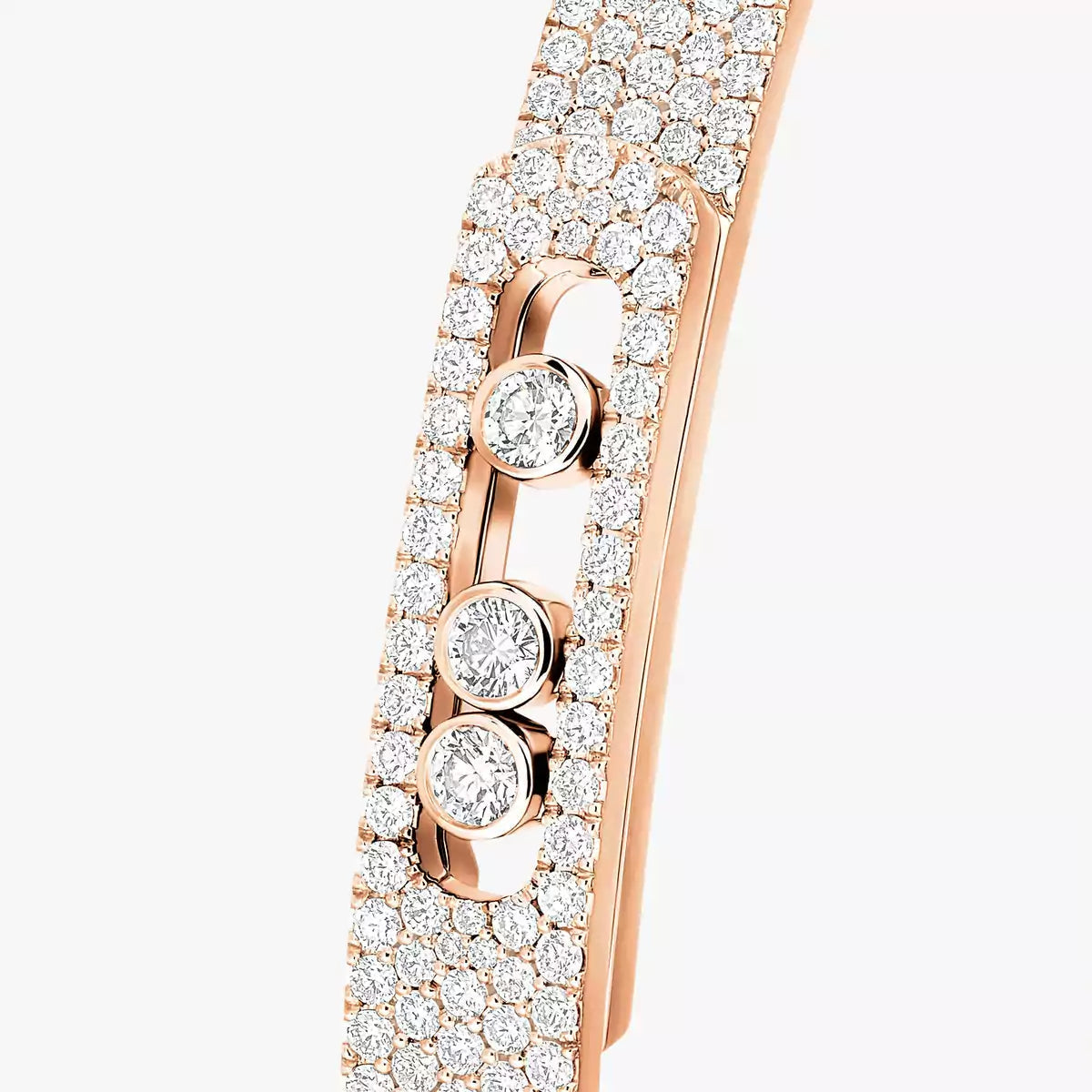 [⭐Shinejoy]Move Noa Full Pavé Diamond Bangle Bracelet