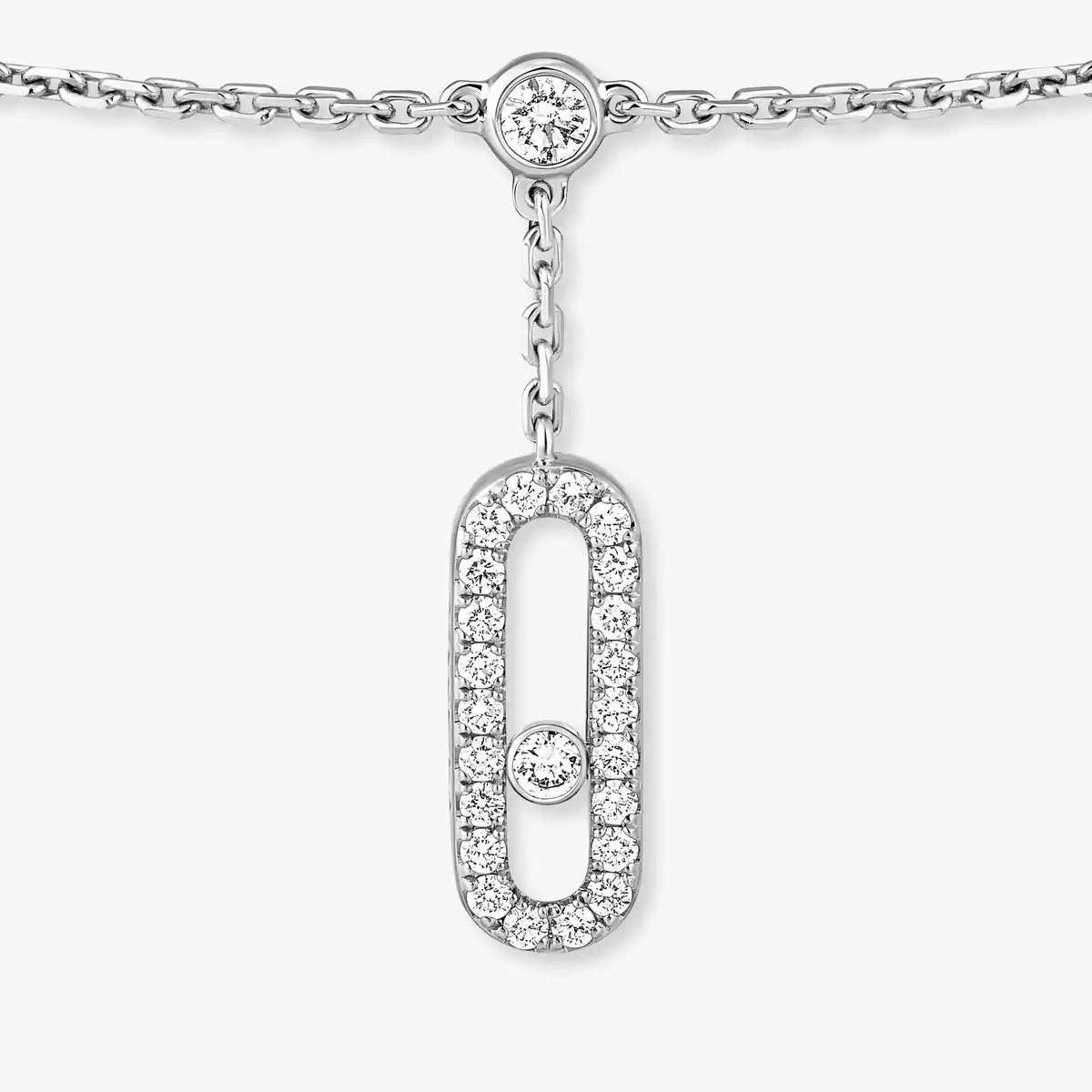 [⭐Shinejoy] Move Uno pavé ankle bracelet