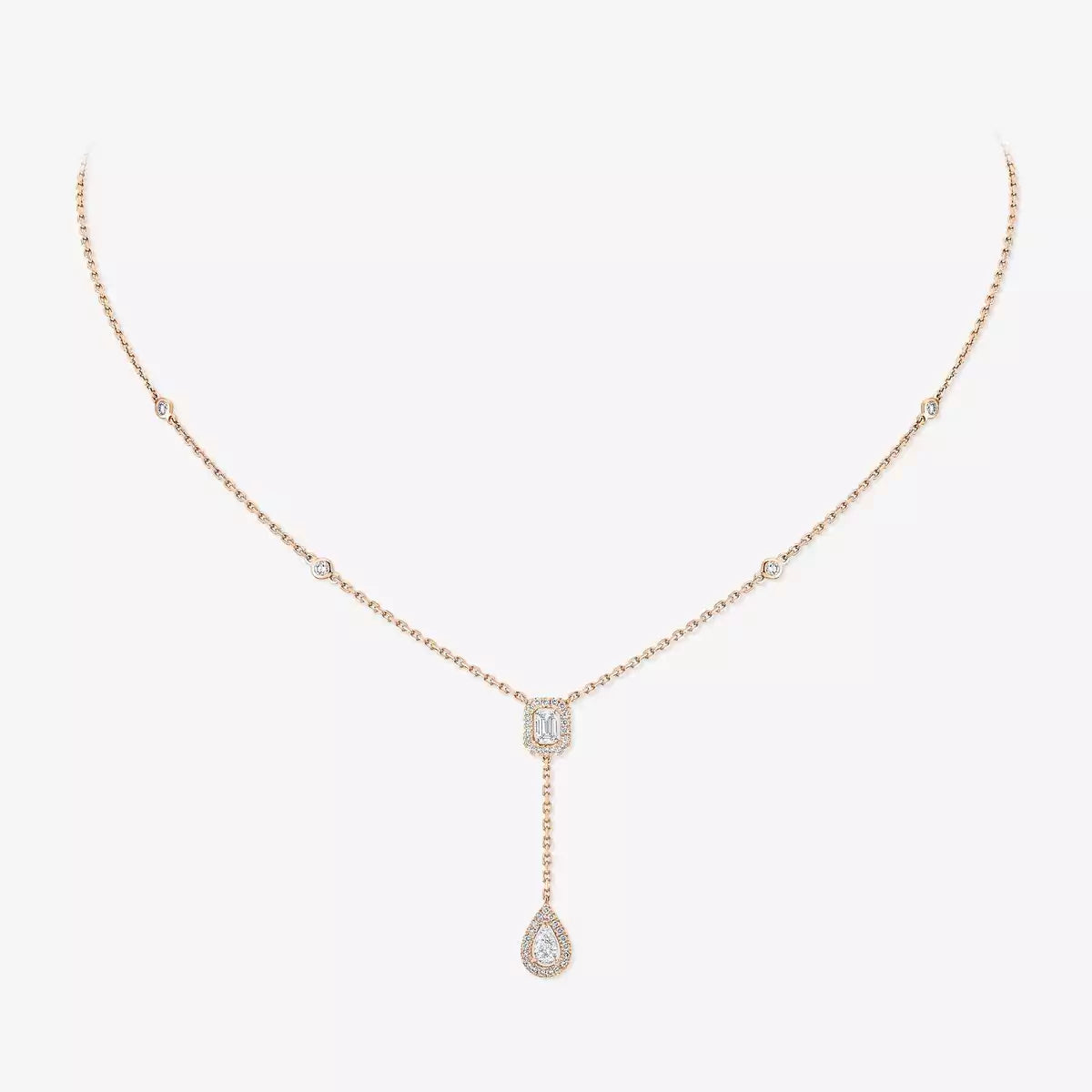 [⭐Shinejoy]Gold Diamond Tie Necklace