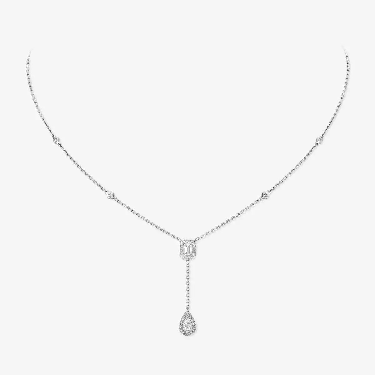 [⭐Shinejoy]Gold Diamond Tie Necklace
