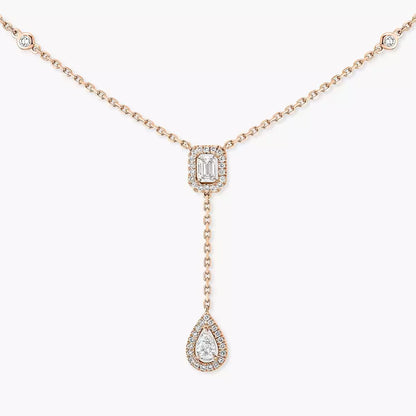 [⭐Shinejoy]Gold Diamond Tie Necklace