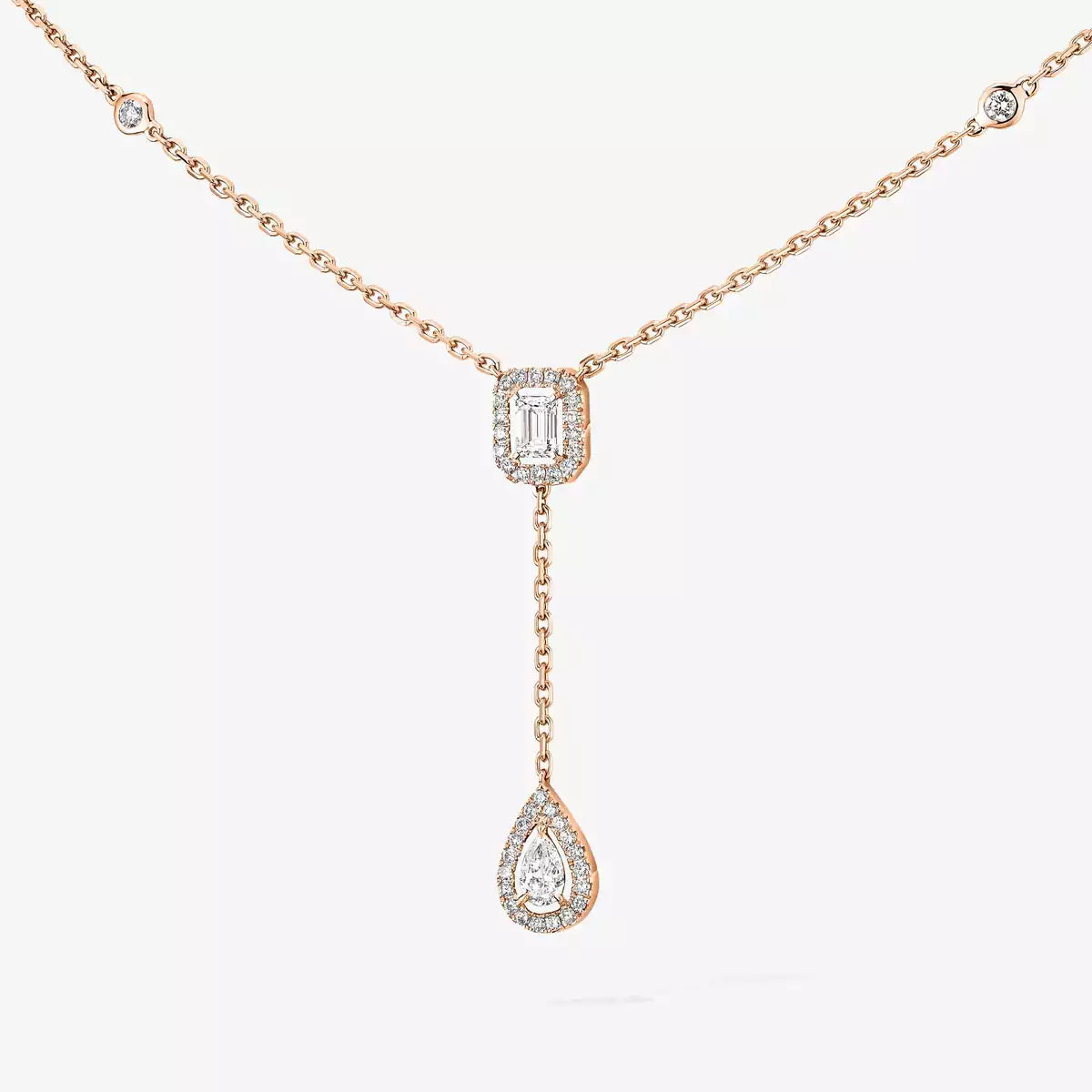[⭐Shinejoy]Gold Diamond Tie Necklace