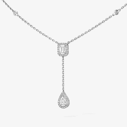 [⭐Shinejoy]Gold Diamond Tie Necklace