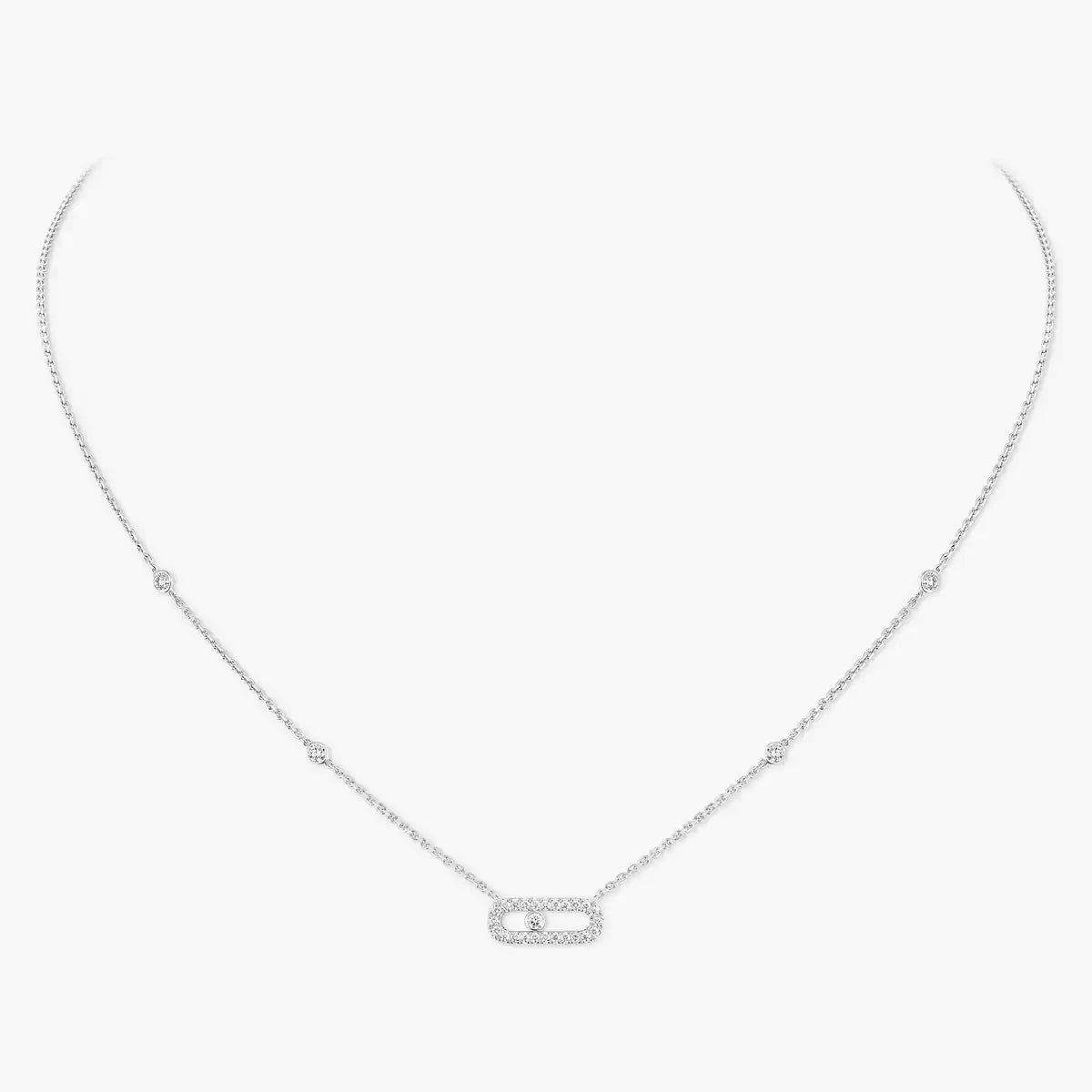 [⭐Shinejoy]Diamond Necklace Move Uno