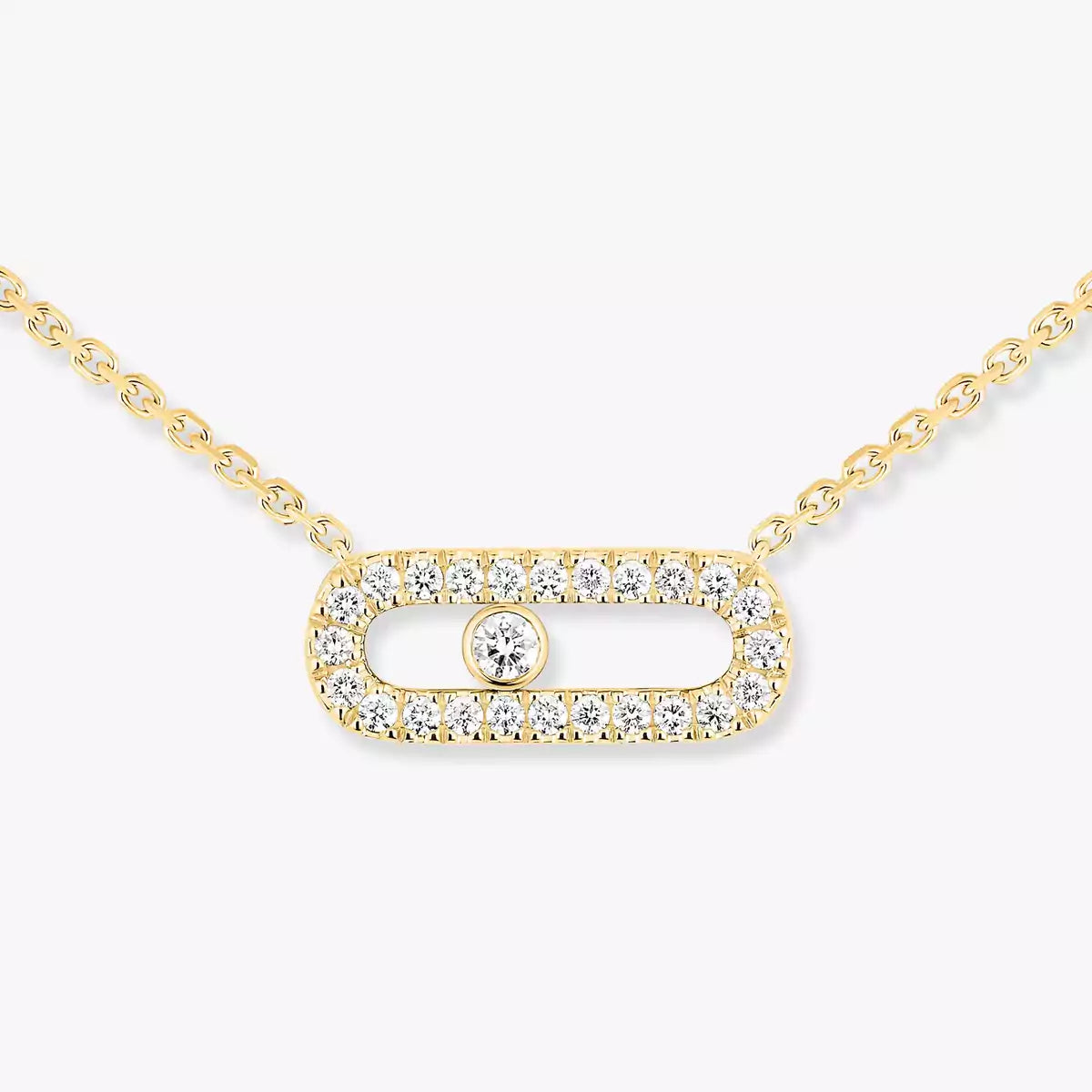 [⭐Shinejoy]Diamond Necklace Move Uno