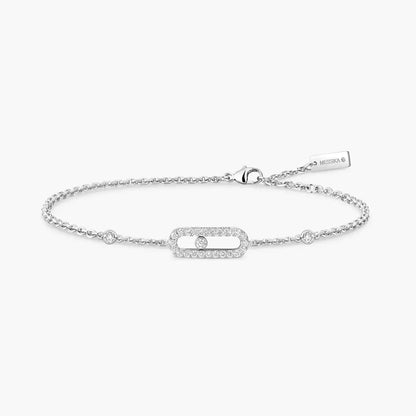 [⭐Shinejoy]Move Uno Diamond Bracelet