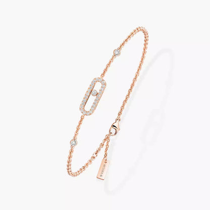 [⭐Shinejoy]Move Uno Diamond Bracelet