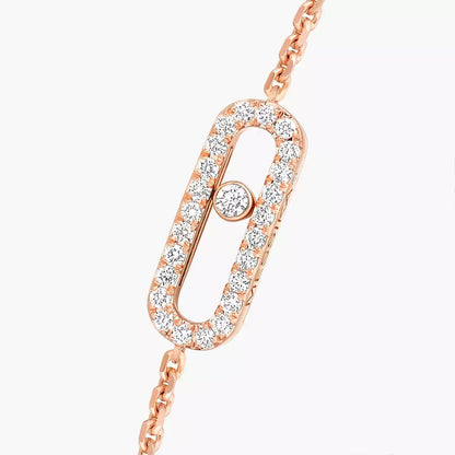 [⭐Shinejoy]Move Uno Diamond Bracelet