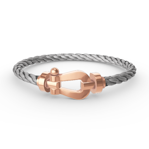[⭐Shinejoy]FORCE LARGE HORSESHOE NO DIAMOND BRACELET ROSE GOLD