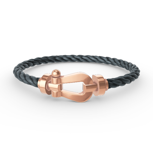 [⭐Shinejoy]FORCE LARGE HORSESHOE NO DIAMOND BRACELET ROSE GOLD