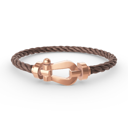 [⭐Shinejoy]FORCE LARGE HORSESHOE NO DIAMOND BRACELET ROSE GOLD