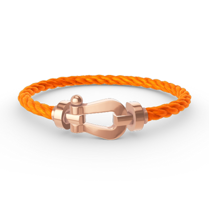 [⭐Shinejoy]FORCE LARGE HORSESHOE NO DIAMOND BRACELET ROSE GOLD
