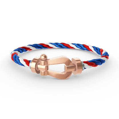 [⭐Shinejoy]FORCE LARGE HORSESHOE NO DIAMOND BRACELET ROSE GOLD