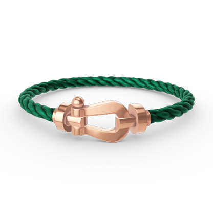 [⭐Shinejoy]FORCE LARGE HORSESHOE NO DIAMOND BRACELET ROSE GOLD