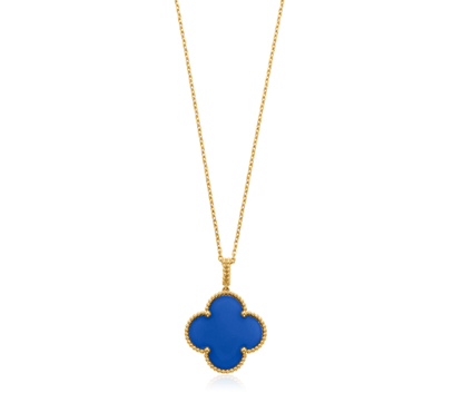 [⭐Shinejoy]CLOVER 25MM NECKLACE TURQUOISE ROSE GOLD