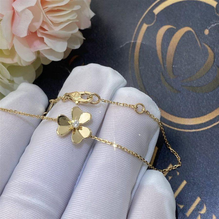 [⭐Shinejoy]FRIVOLE GOLD FLOWER BRACELET