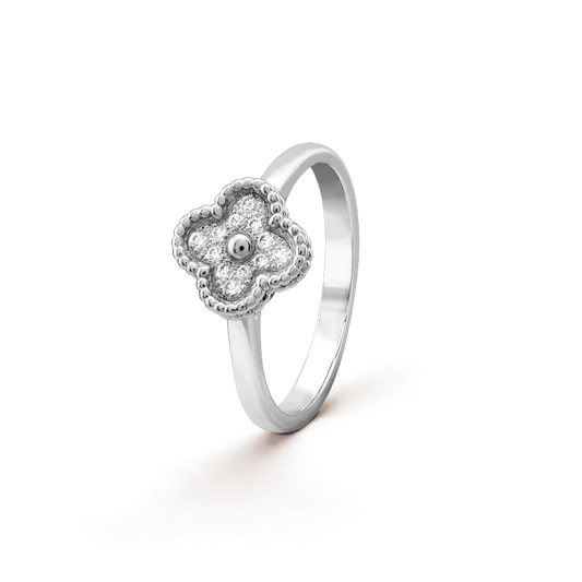 [⭐Shinejoy]CLOVER DIAMOND RING