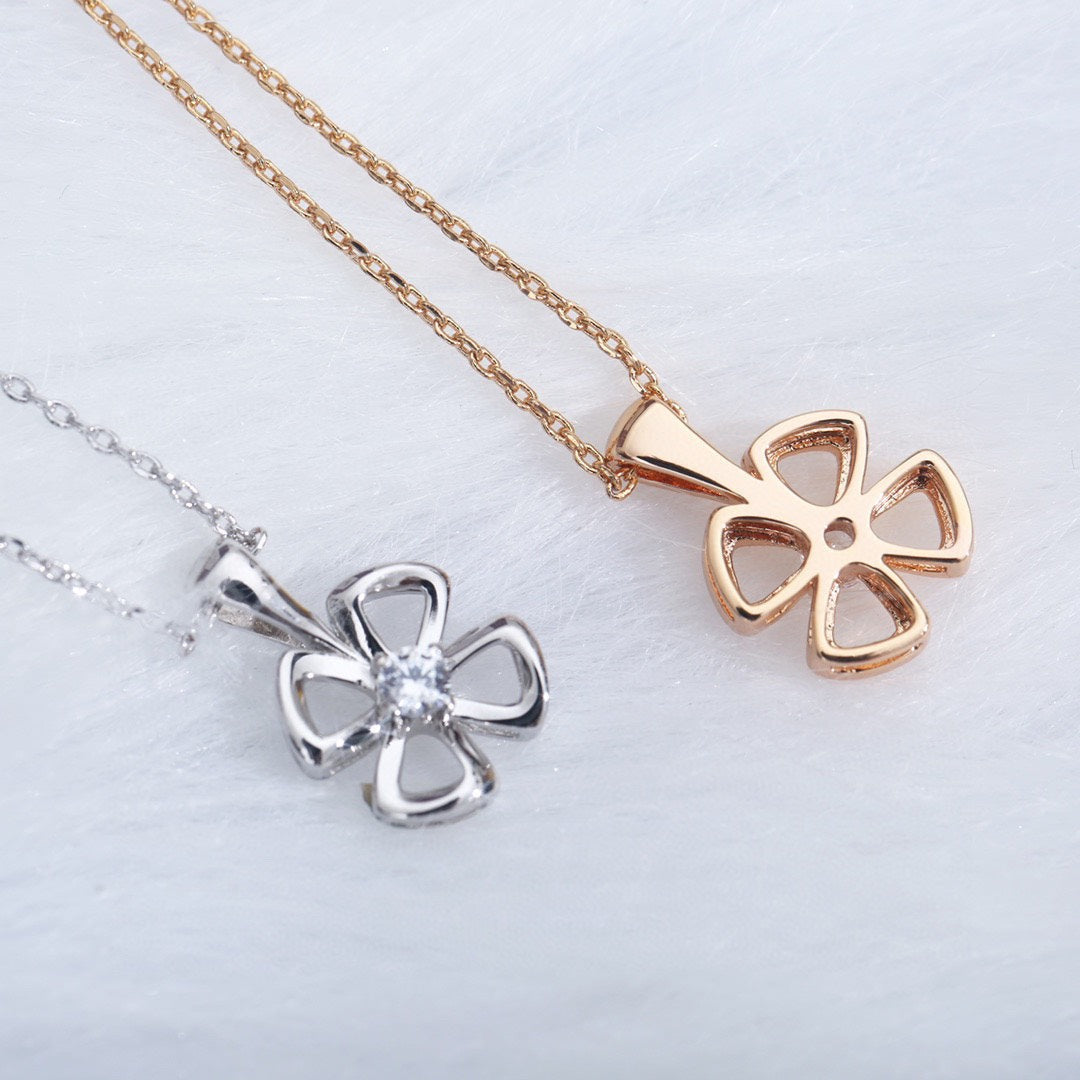[⭐Shinejoy]FIOREVER NECKLACE DIAMOND CENTER